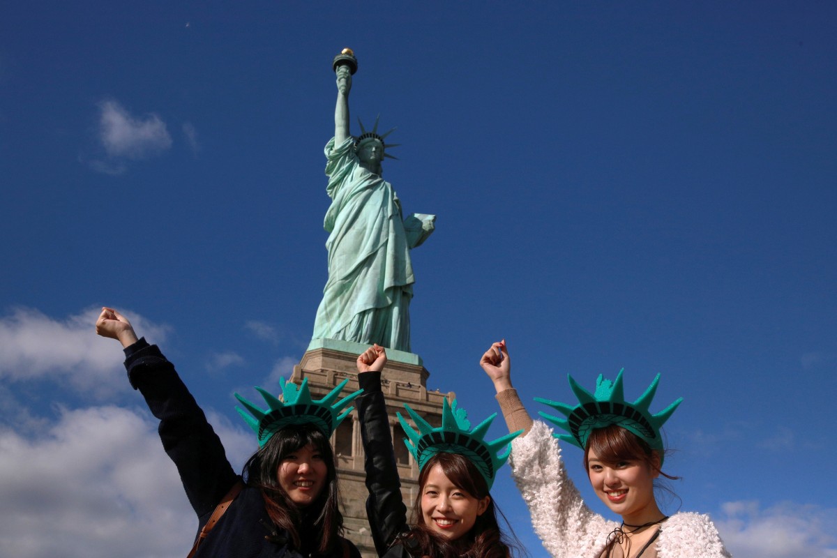 Флаер туризм cо статуей свободы