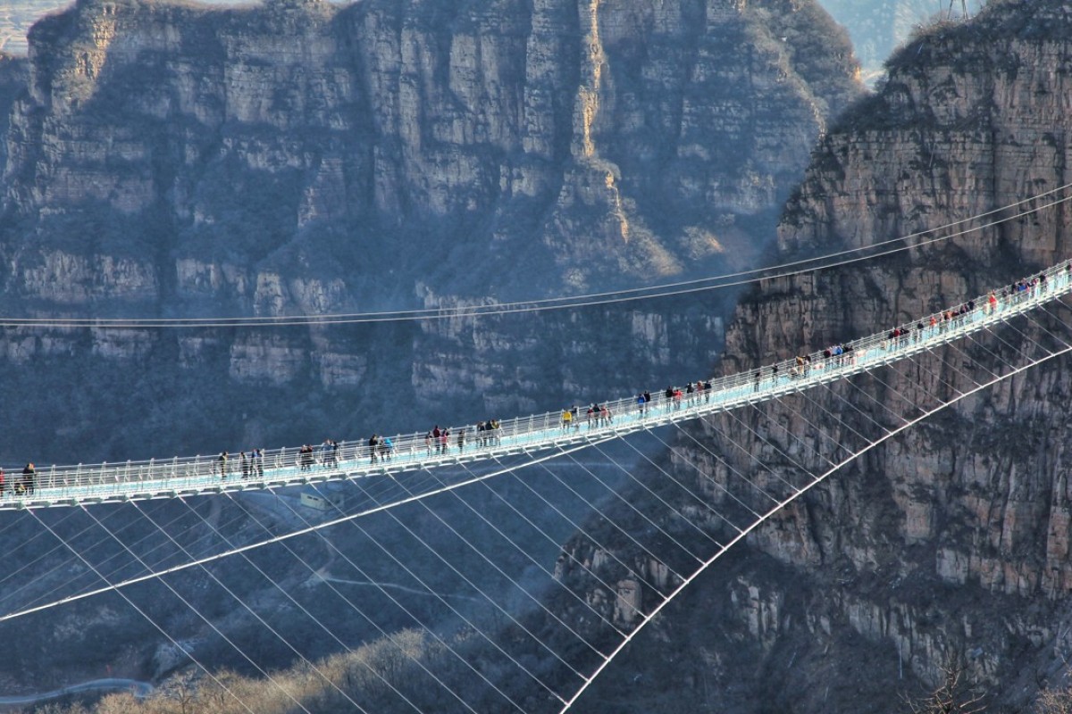 Ланьчжоу мост стеклянный
