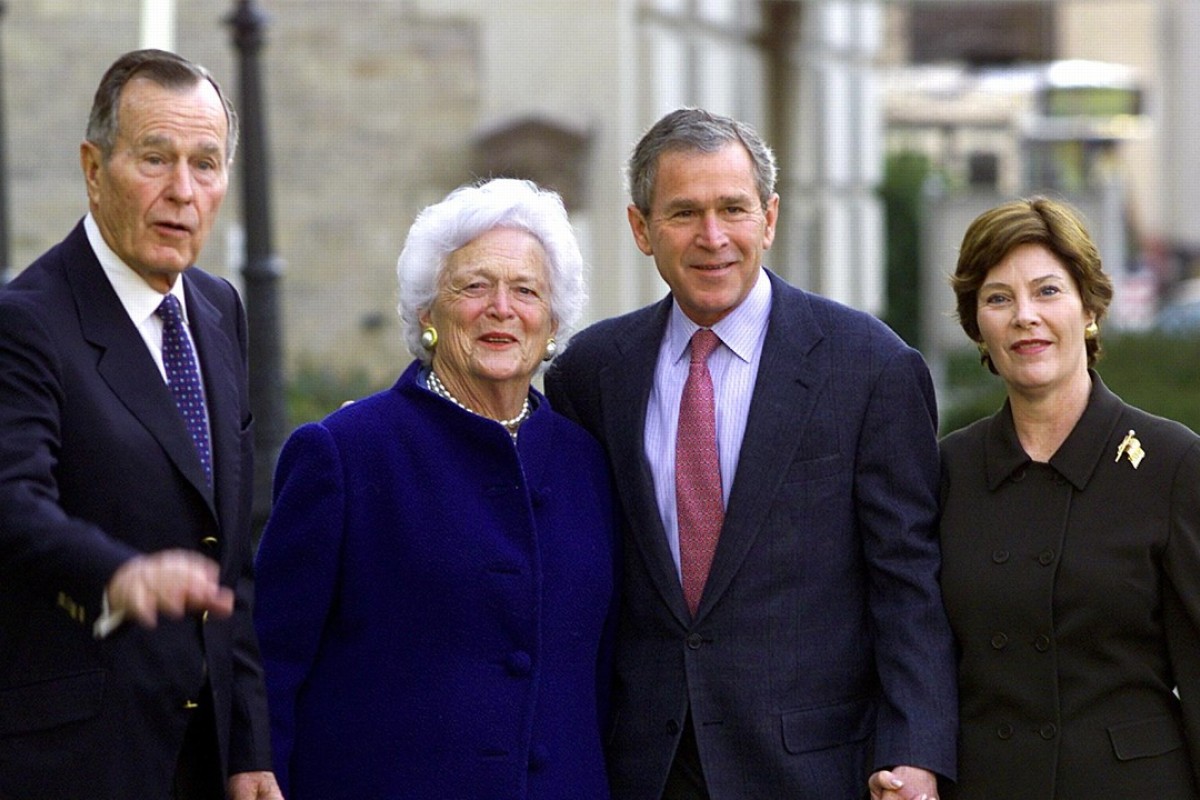 Джордж и Барбара Буш